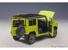 Indlæs billede til gallerivisning 1/18 Suzuki Jimny, yellow with black roof 1:18