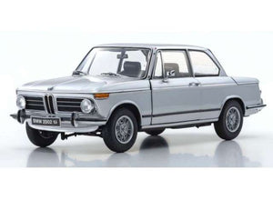 BMW 2002 tii, silver 1:18