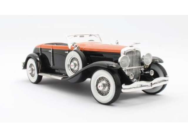 1934 Duesenberg Model J Riviera Pheaton by Brunn, orange/black 1:18