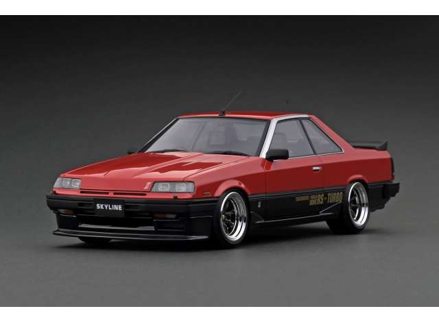 1/18 Nissan Skyline 2000 RS-X Turbo-C R30, red/black 1:18