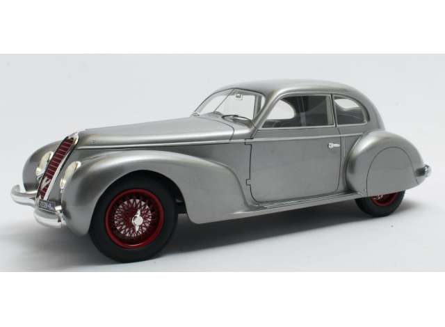 1/18 1939 Alfa Romeo 6C 2500S Berlinetta Touring, silver 1:18