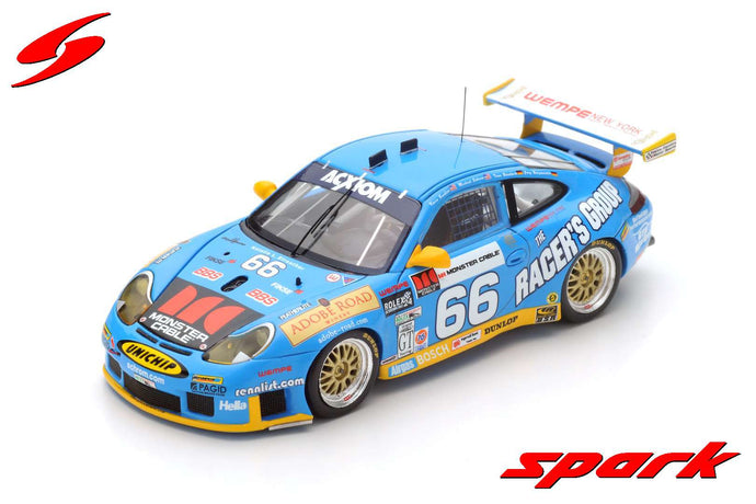 PORSCHE 911 GT3 RS N.66 WINN.24H DAYT.2003 BERGMEISTER-BERNHARD 1:43
