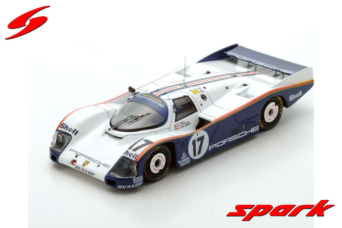 PORSCHE 962 C N.17 WINNER LM 1987 D.BELL-H.J.STUCK-A.HOLBERT 1:43 REPROD
