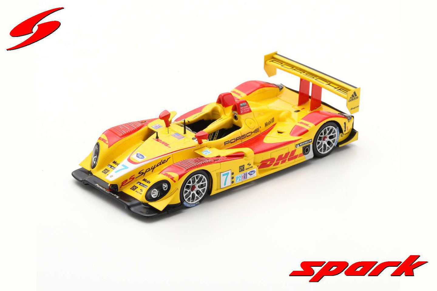 PORSCHE RS SPYDER N.7 WINNER 12 H SEBRING 2008 DUMAS-BERNHARD-COLLARD