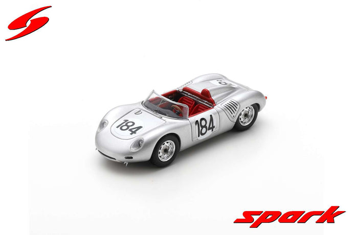 PORSCHE 718 RS 60 N.184 WINNER TARGA FLORIO 1960 JO BONNIER-H.HERRMANN