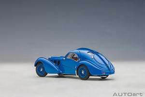 BUGATTI 57SC ATLANTIC 1938 - BLUE SPOKED RIMS - CERCHIO A RAGGIO BLUE