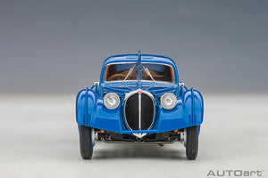 BUGATTI 57SC ATLANTIC 1938 - BLUE SPOKED RIMS - CERCHIO A RAGGIO BLUE