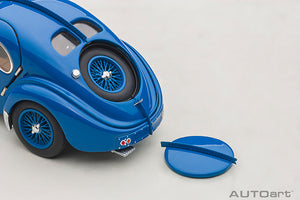 BUGATTI 57SC ATLANTIC 1938 - BLUE SPOKED RIMS - CERCHIO A RAGGIO BLUE