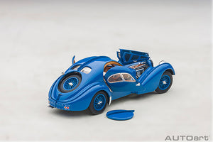 BUGATTI 57SC ATLANTIC 1938 - BLUE SPOKED RIMS - CERCHIO A RAGGIO BLUE