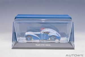 BUGATTI 57SC ATLANTIC 1938 - BLUE SPOKED RIMS - CERCHIO A RAGGIO BLUE