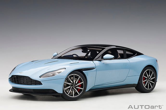 Aston Martin DB11, frosted glass blue 1:18