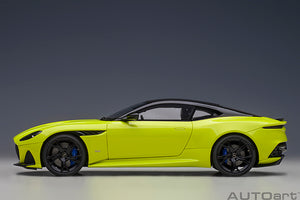 Aston Martin DBS Superleggera (Lime Essence), yellow  1:18