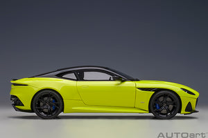 Aston Martin DBS Superleggera (Lime Essence), yellow  1:18