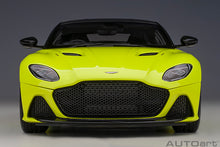 Indlæs billede til gallerivisning Aston Martin DBS Superleggera (Lime Essence), yellow  1:18