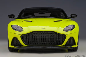 Aston Martin DBS Superleggera (Lime Essence), yellow  1:18