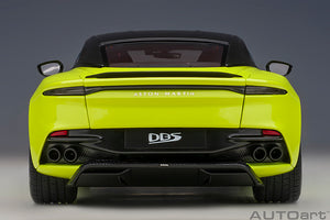 Aston Martin DBS Superleggera (Lime Essence), yellow  1:18