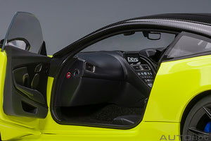 Aston Martin DBS Superleggera (Lime Essence), yellow  1:18