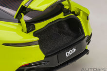 Indlæs billede til gallerivisning Aston Martin DBS Superleggera (Lime Essence), yellow  1:18