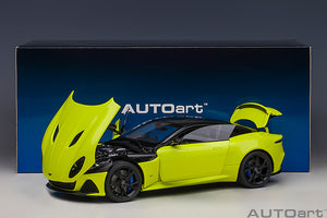 Aston Martin DBS Superleggera (Lime Essence), yellow  1:18