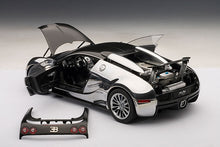 Indlæs billede til gallerivisning BUGATTI VEYRON 16.4 PUR SANG - 2009 - SIGNATURE COLLECTION BLACK CARBON ALUMINIUM CASTING