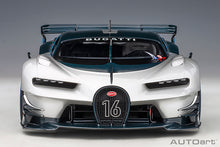 Indlæs billede til gallerivisning BUGATTI CONCEPT VISION GRAN TURISMO 2018 SILVER BLUE CARBON