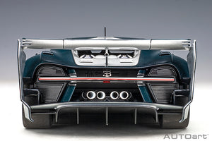 BUGATTI CONCEPT VISION GRAN TURISMO 2018 SILVER BLUE CARBON