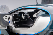 Indlæs billede til gallerivisning BUGATTI CONCEPT VISION GRAN TURISMO 2018 SILVER BLUE CARBON