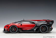 Indlæs billede til gallerivisning Bugatti Vision GT, Italian red/black carbon 1:18