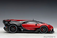 Indlæs billede til gallerivisning Bugatti Vision GT, Italian red/black carbon 1:18