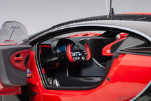 Indlæs billede til gallerivisning Bugatti Vision GT, Italian red/black carbon 1:18