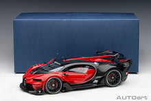 Indlæs billede til gallerivisning Bugatti Vision GT, Italian red/black carbon 1:18