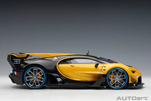 Indlæs billede til gallerivisning BUGATTI CONCEPT VISION GRAN TURISMO 2018 MIDAS YELLOW CARBON BLACK