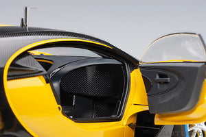 BUGATTI CONCEPT VISION GRAN TURISMO 2018 MIDAS YELLOW CARBON BLACK