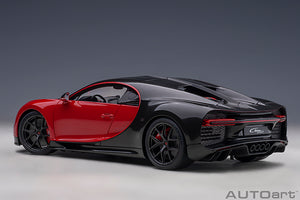 BUGATTI CHIRON SPORT 2019 ITALIAN RED/CARBON 1:18