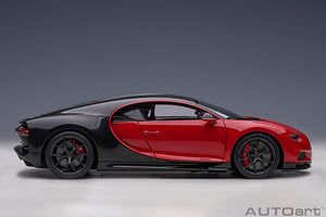 1/18 Bugatti Chiron Sport, red/carbon  1:18