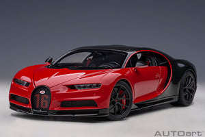 1/18 Bugatti Chiron Sport, red/carbon  1:18