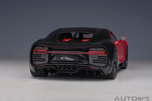 BUGATTI CHIRON SPORT 2019 ITALIAN RED/CARBON 1:18