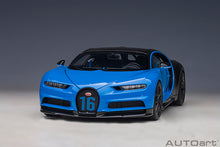 Indlæs billede til gallerivisning 1/18 Bugatti Chiron Sport, racing blue/carbon 1:18