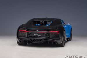 1/18 Bugatti Chiron Sport, racing blue/carbon 1:18