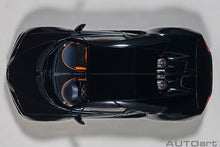 Indlæs billede til gallerivisning 1/18 Bugatti Chiron Sport, Nocturne black 1:18