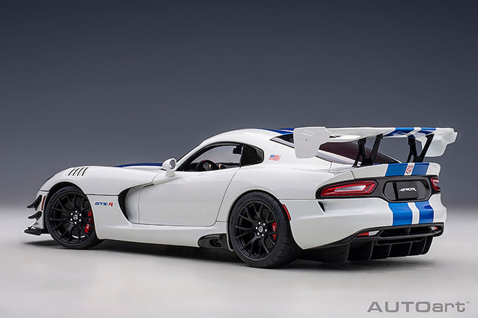 Dodge Viper GTS-R commemorative edition ACR, white/blue 1:18