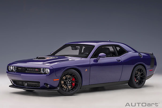 DODGE CHALLENGER 392 HEMI SCAT PACK SHAKER 2018 CRAZY PEARL PURPLE