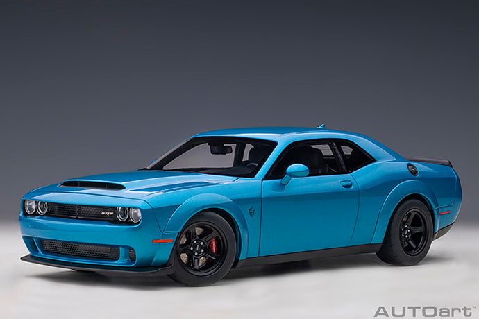 DODGE CHALLENGER 392 2018 BLUE 1:18