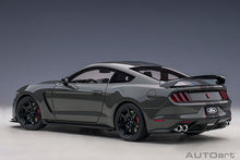 Indlæs billede til gallerivisning FORD USA MUSTANG SHELBY GT350R COUPE 2017 LEAD FOOT GREY BLACK