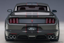 Indlæs billede til gallerivisning FORD USA MUSTANG SHELBY GT350R COUPE 2017 LEAD FOOT GREY BLACK