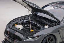 Indlæs billede til gallerivisning FORD USA MUSTANG SHELBY GT350R COUPE 2017 LEAD FOOT GREY BLACK