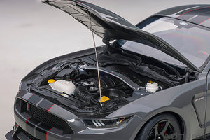 FORD USA MUSTANG SHELBY GT350R COUPE 2017 LEAD FOOT GREY BLACK