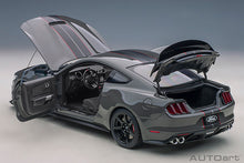 Indlæs billede til gallerivisning FORD USA MUSTANG SHELBY GT350R COUPE 2017 LEAD FOOT GREY BLACK