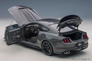 FORD USA MUSTANG SHELBY GT350R COUPE 2017 LEAD FOOT GREY BLACK