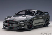 Indlæs billede til gallerivisning FORD USA MUSTANG SHELBY GT350R COUPE 2017 LEAD FOOT GREY BLACK
